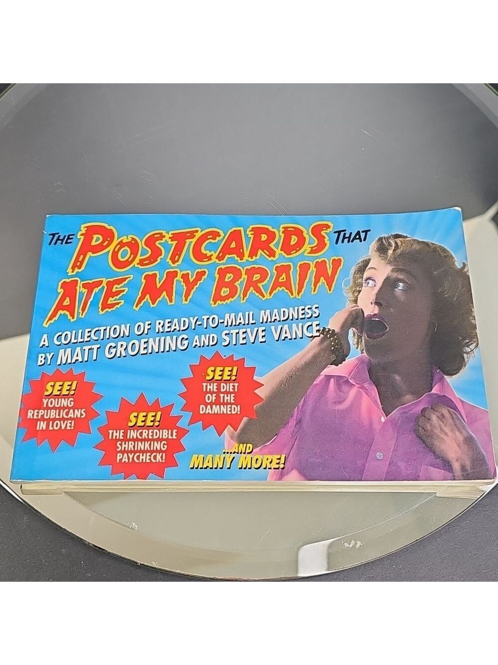 New 1990s The Postcards That Ate My Brain Collection by Matt Groening